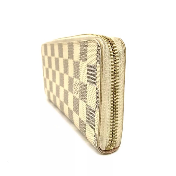 Louis Vuitton Damier Azur Portefeiulle Clemence Long Wallet - Picture 3 of 8